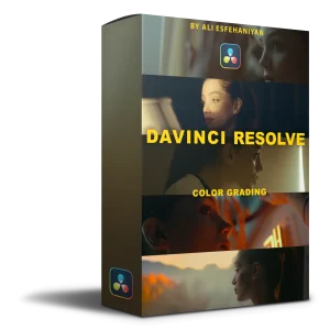 دوره اصلاح رنگ سینماتیک در Davinci +500 LUT
